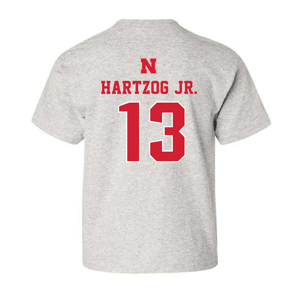 Nebraska - NCAA Football : Malcolm Hartzog Jr. - Classic Shersey Youth T-Shirt