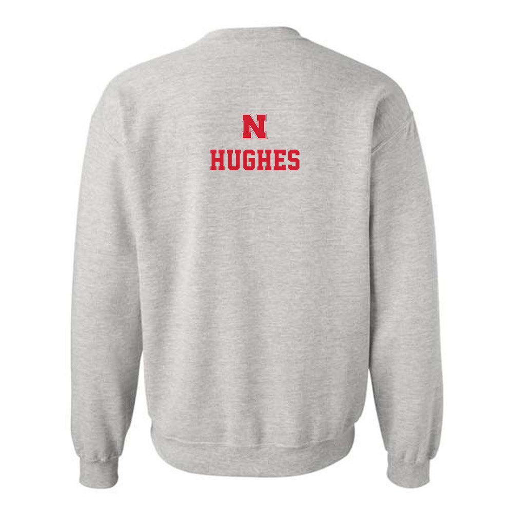 Nebraska - NCAA Men's Golf : Rhett Hughes - Classic Shersey Crewneck Sweatshirt