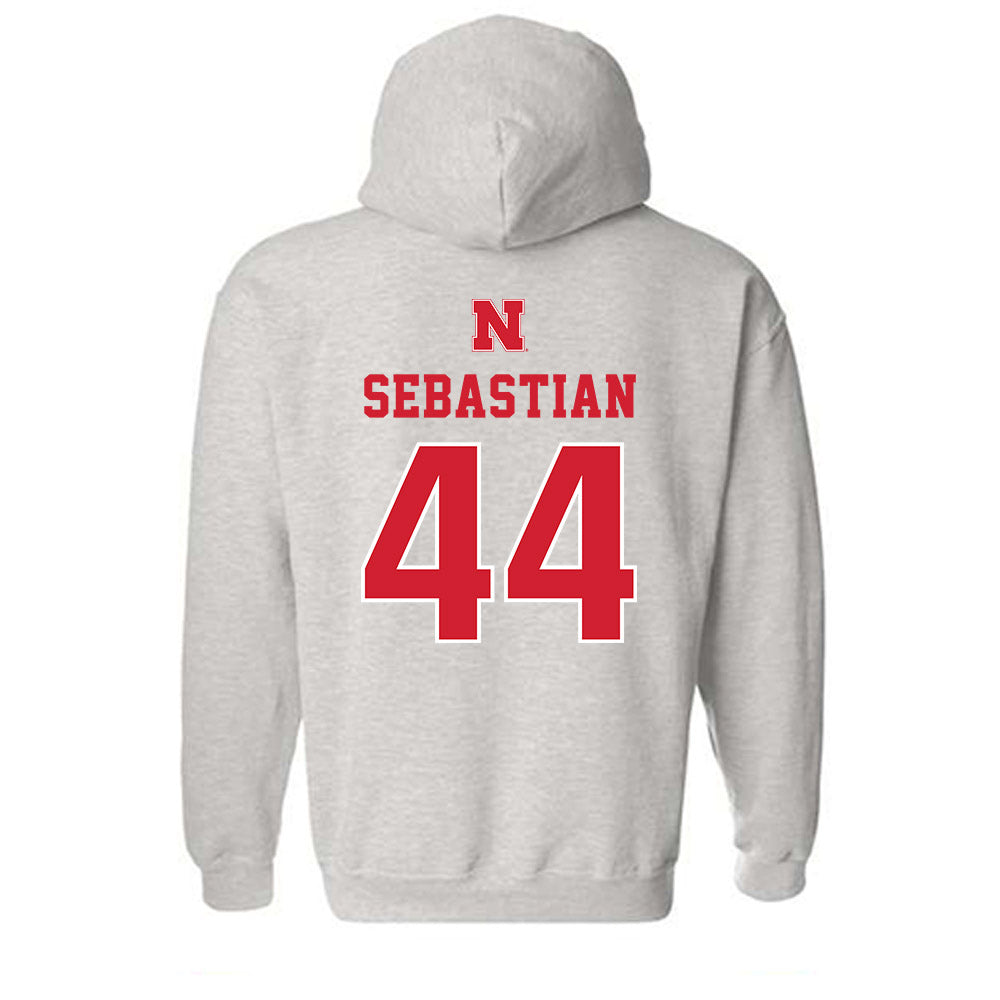 Nebraska - NCAA Baseball : Blake Sebastian - Classic Shersey Hooded Sweatshirt-1