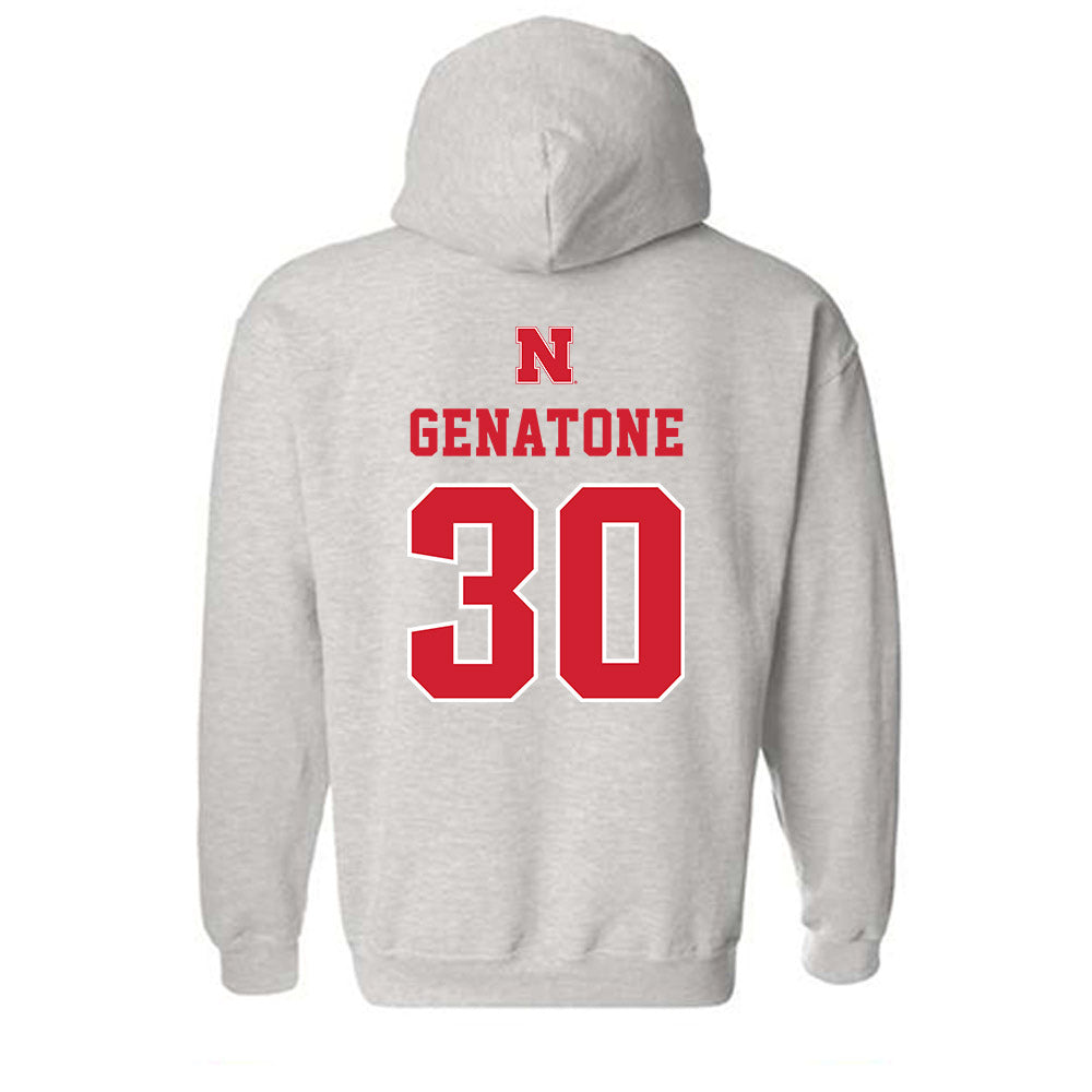 Nebraska - NCAA Football : Vincent Genatone - Classic Shersey Hooded Sweatshirt