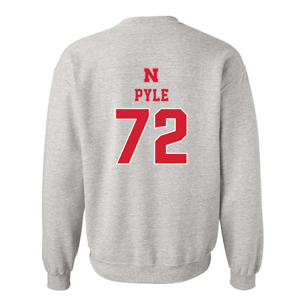 Nebraska - NCAA Football : Gibson Pyle - Crewneck Sweatshirt