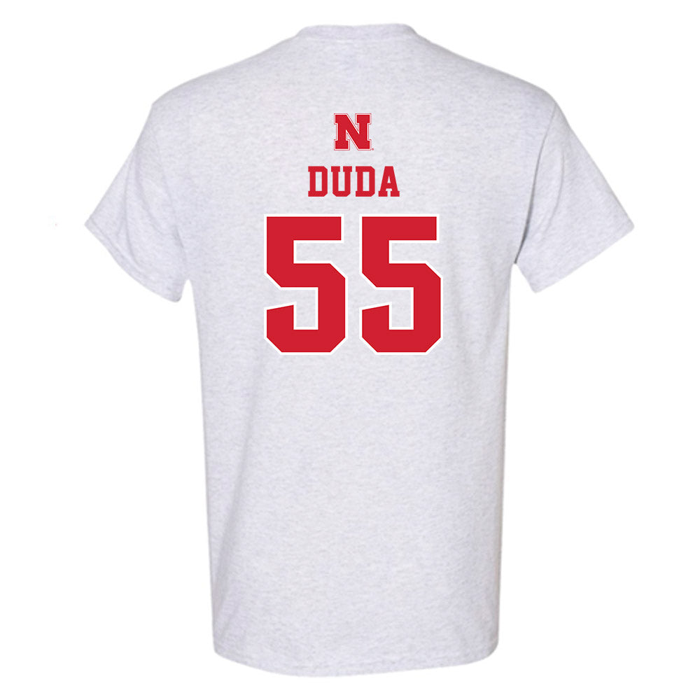 Nebraska - NCAA Football : Ethan Duda - Classic Shersey T-Shirt-1