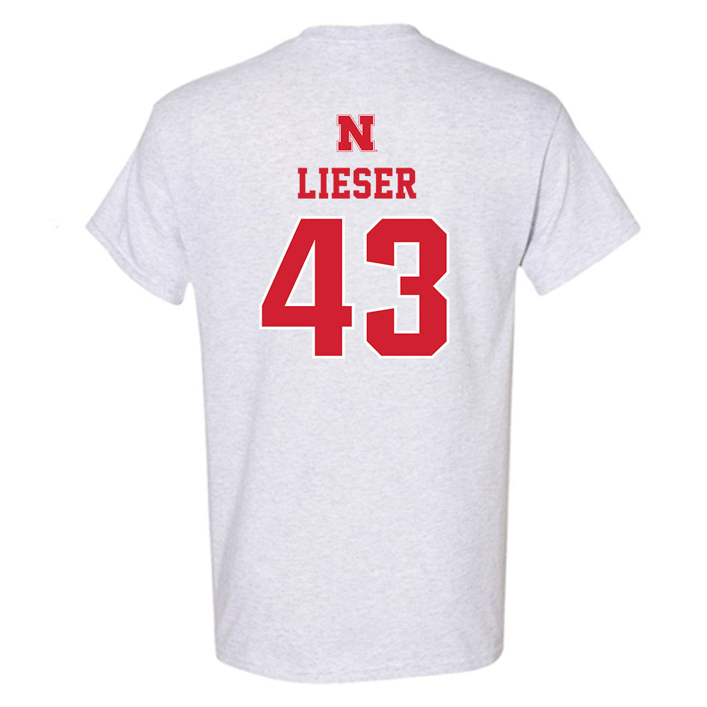 Nebraska - NCAA Baseball : Aiden Lieser - Classic Shersey T-Shirt-1
