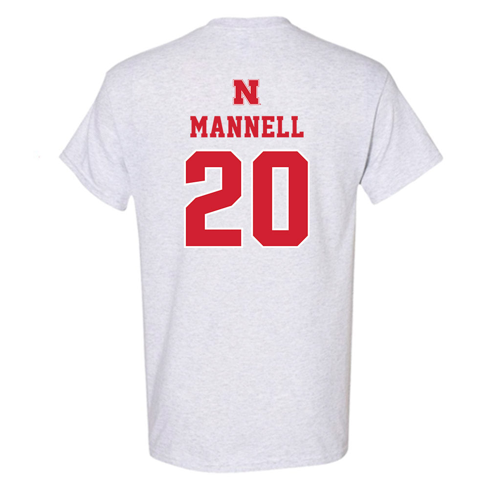 Nebraska - NCAA Baseball : Kevin Mannell - Classic Shersey T-Shirt-1
