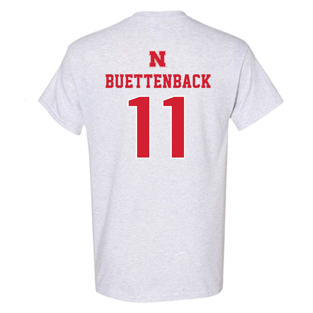 Nebraska - NCAA Baseball : Max Buettenback - T-Shirt