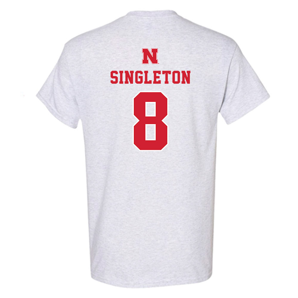 Nebraska - NCAA Football : Deshon Singleton - T-Shirt