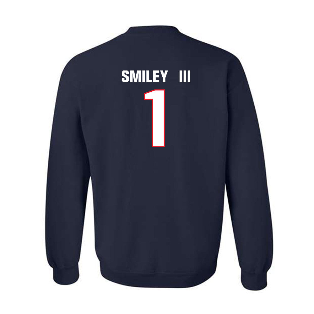 UConn - NCAA Football : Ben Smiley III - Classic Shersey Crewneck Sweatshirt-1