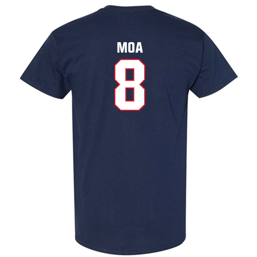 UConn - NCAA Football : Sione Moa - Classic Shersey T-Shirt-1