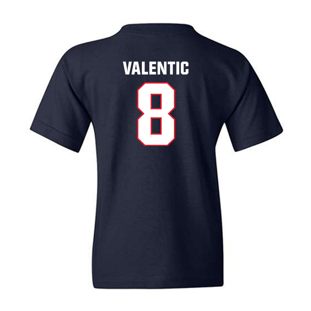 UConn - NCAA Men's Soccer : Marco Valentic - Classic Shersey Youth T-Shirt-1