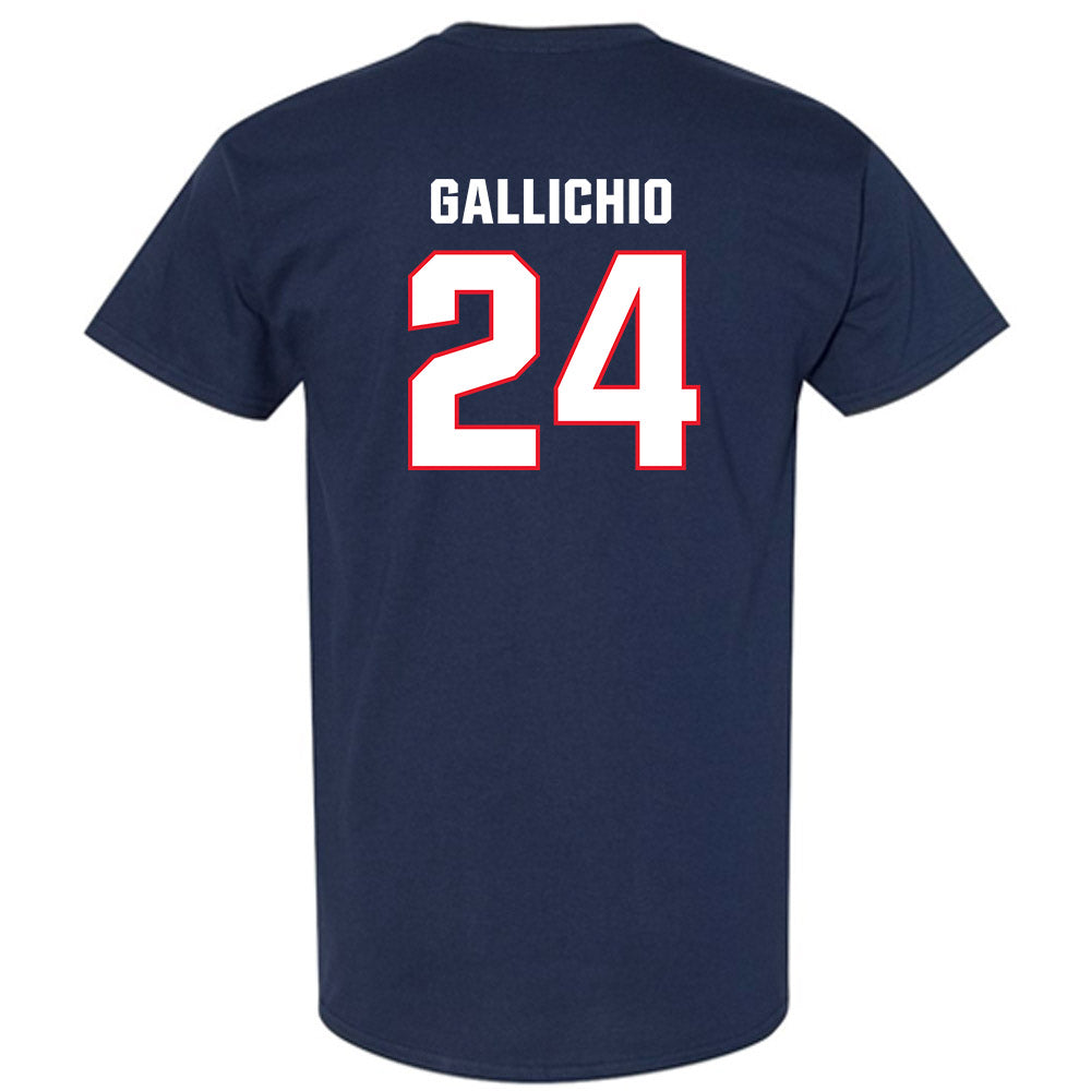 UConn - NCAA Men's Lacrosse : Eric Gallichio - Classic Shersey T-Shirt-1