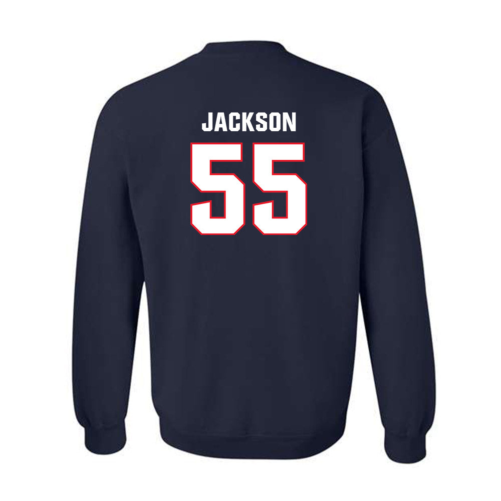 UConn - NCAA Football : Vincent Jackson - Classic Shersey Crewneck Sweatshirt-1