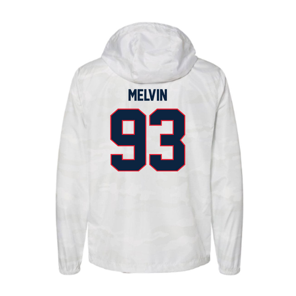 UConn - NCAA Football : Aubrey Melvin - Windbreaker-1
