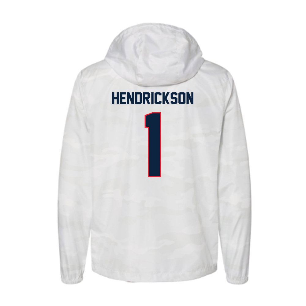 UConn - NCAA Men's Ice Hockey : Kam Hendrickson - Windbreaker-1