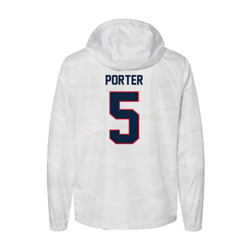 UConn - NCAA Football : Shamar Porter - Windbreaker-1
