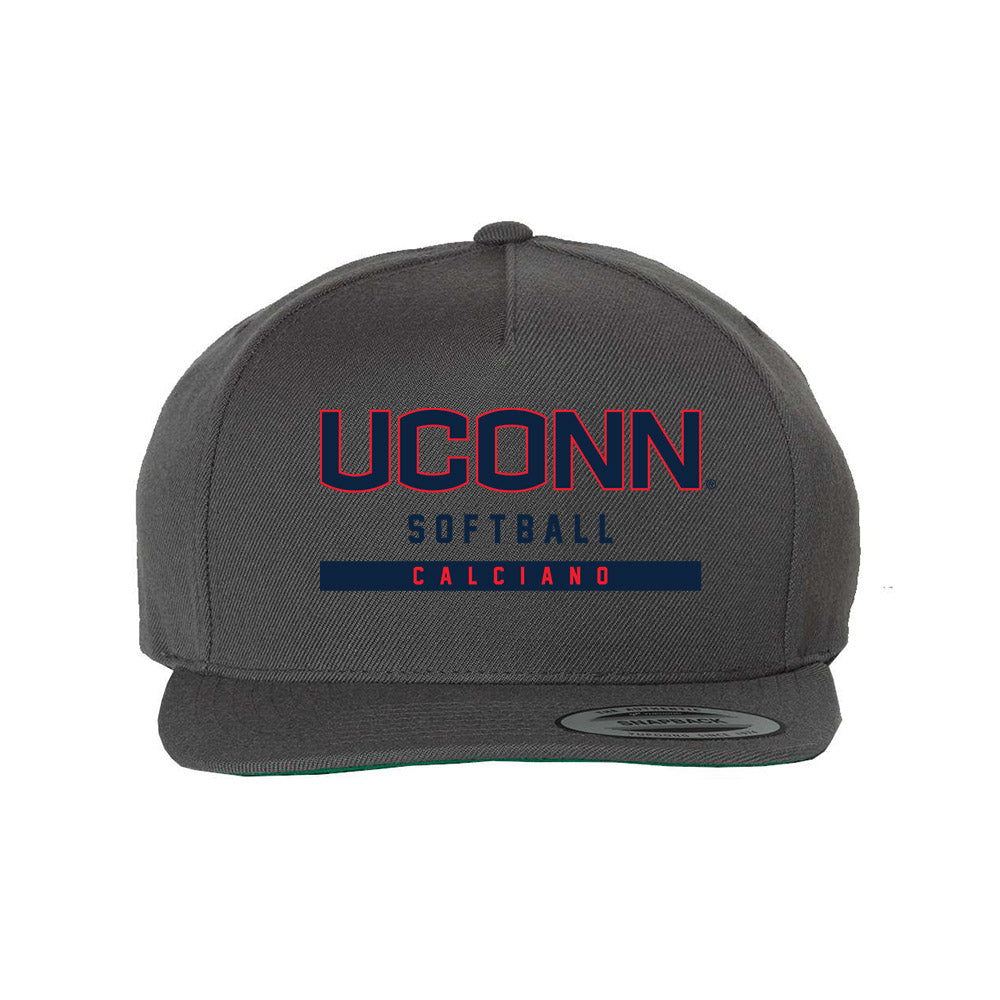 UConn - NCAA Softball : Ava Calciano - Snapback Hat-0