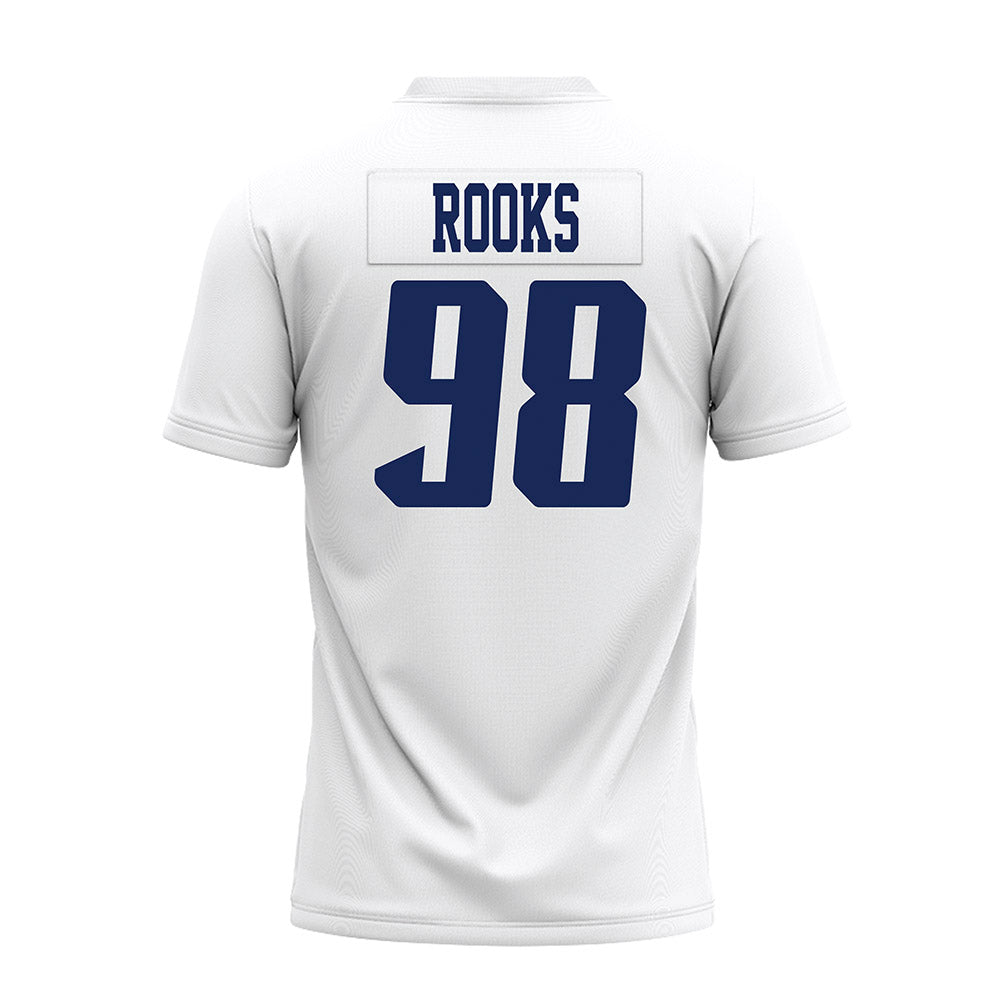 Rice - NCAA Football : Robert Rooks - White AAC Premium Football Jersey-1