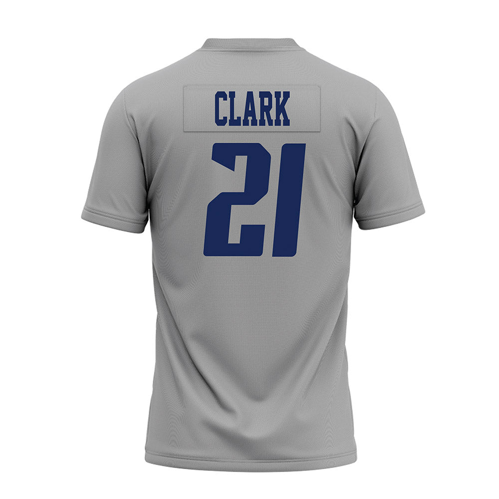 Rice - NCAA Football : Jamarion Clark - Mid Grey AAC Premium Football Jersey-1
