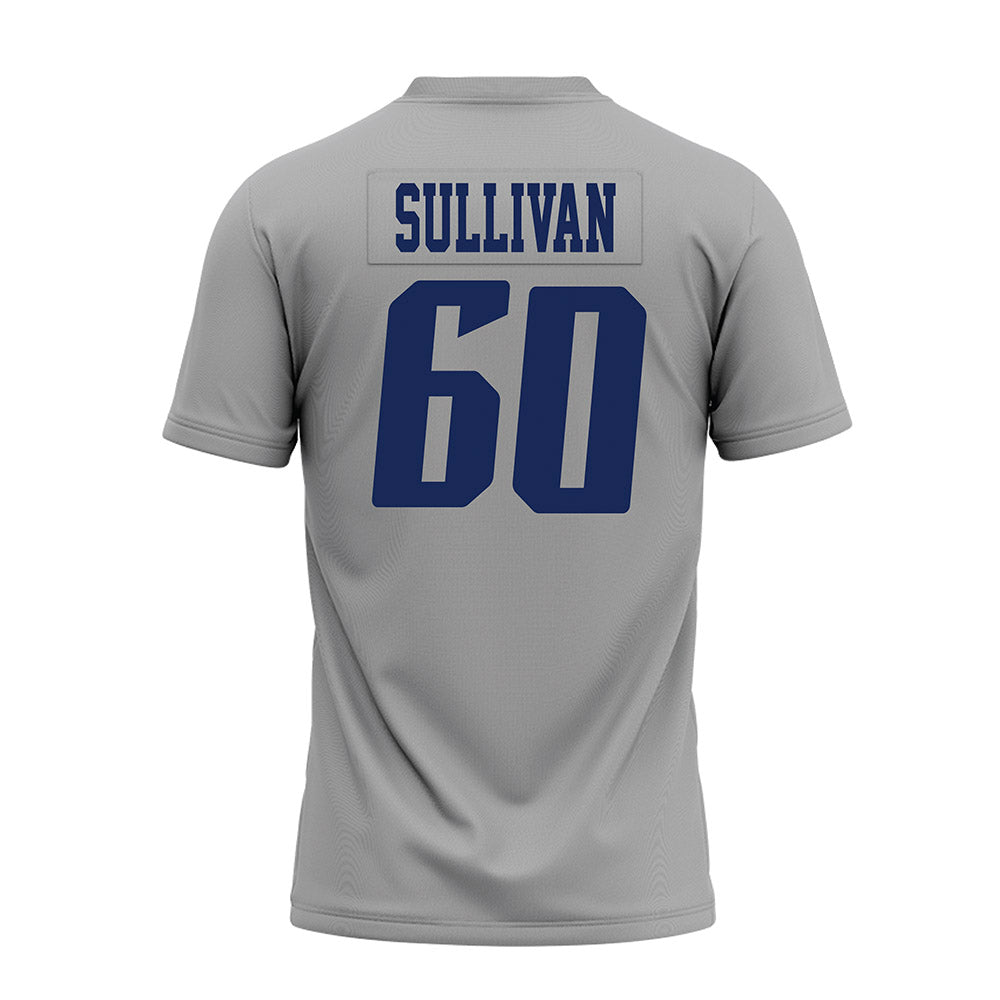 Rice - NCAA Football : Sean Sullivan - Mid Grey AAC Premium Football Jersey-1