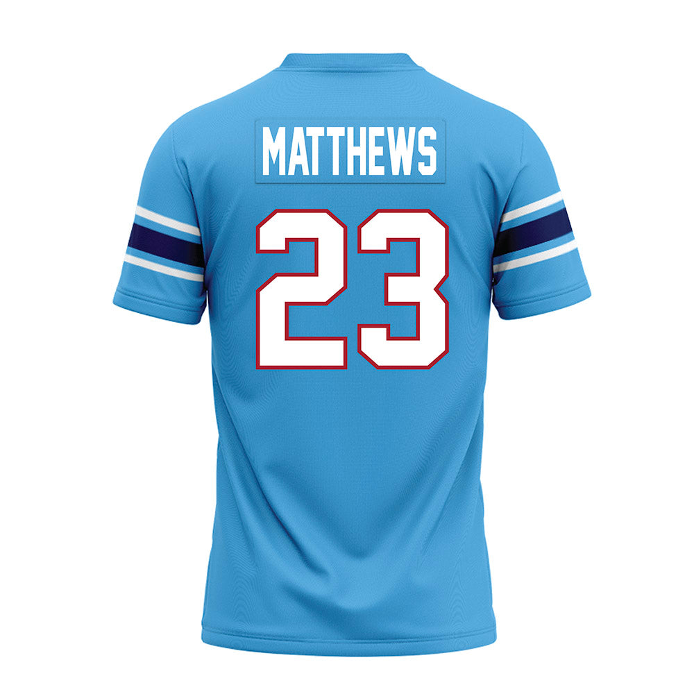 Rice - NCAA Football : Payton Matthews - Premium Football Jersey-1