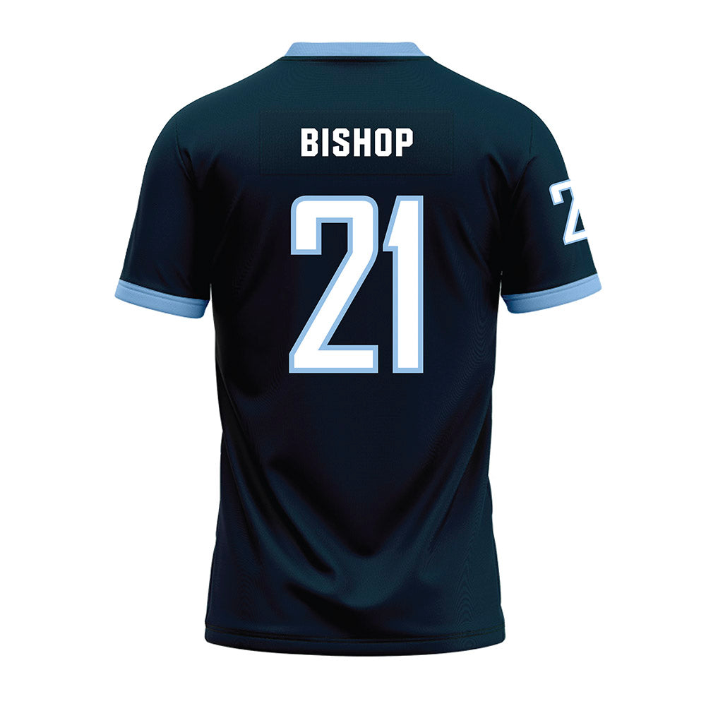 Old Dominion - NCAA Football : Caleb Bishop - Navy Premium Football Jersey-1