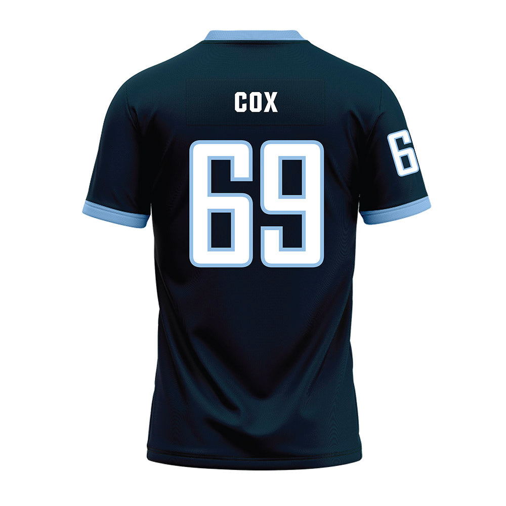 Old Dominion - NCAA Football : Logan Cox - Navy Premium Football Jersey-1