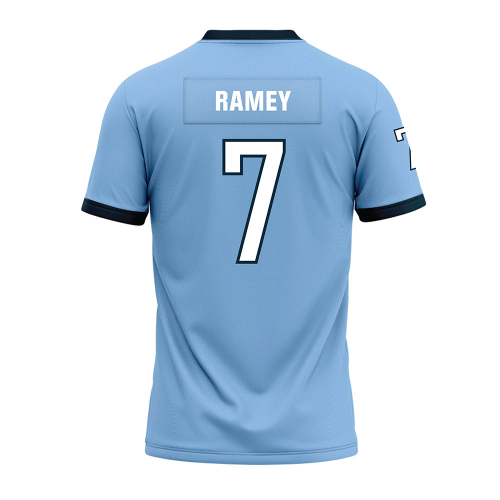 Old Dominion - NCAA Football : Ryan Ramey - Light Blue Premium Football Jersey-1