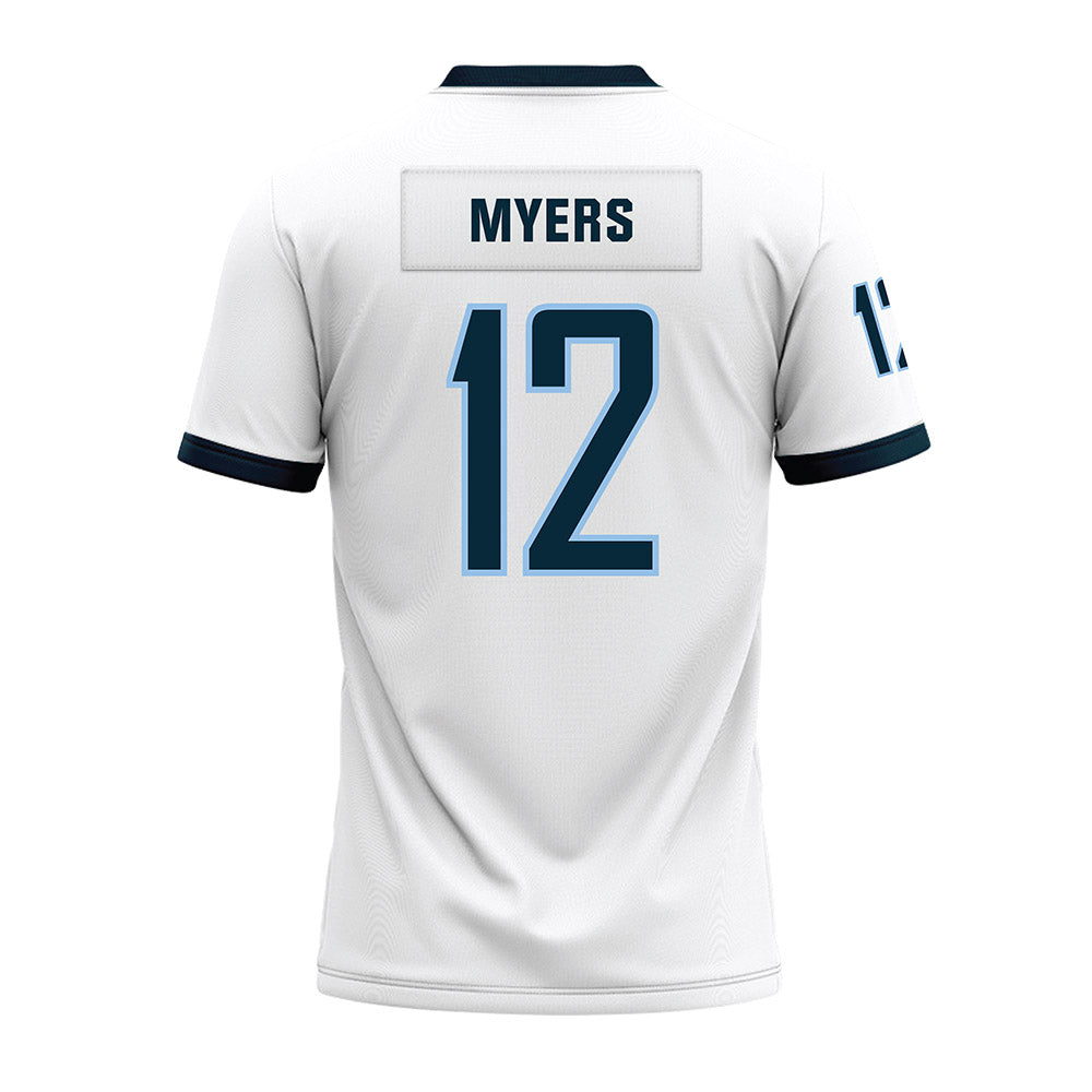Old Dominion - NCAA Football : Titus Myers - White Premium Football Jersey-1