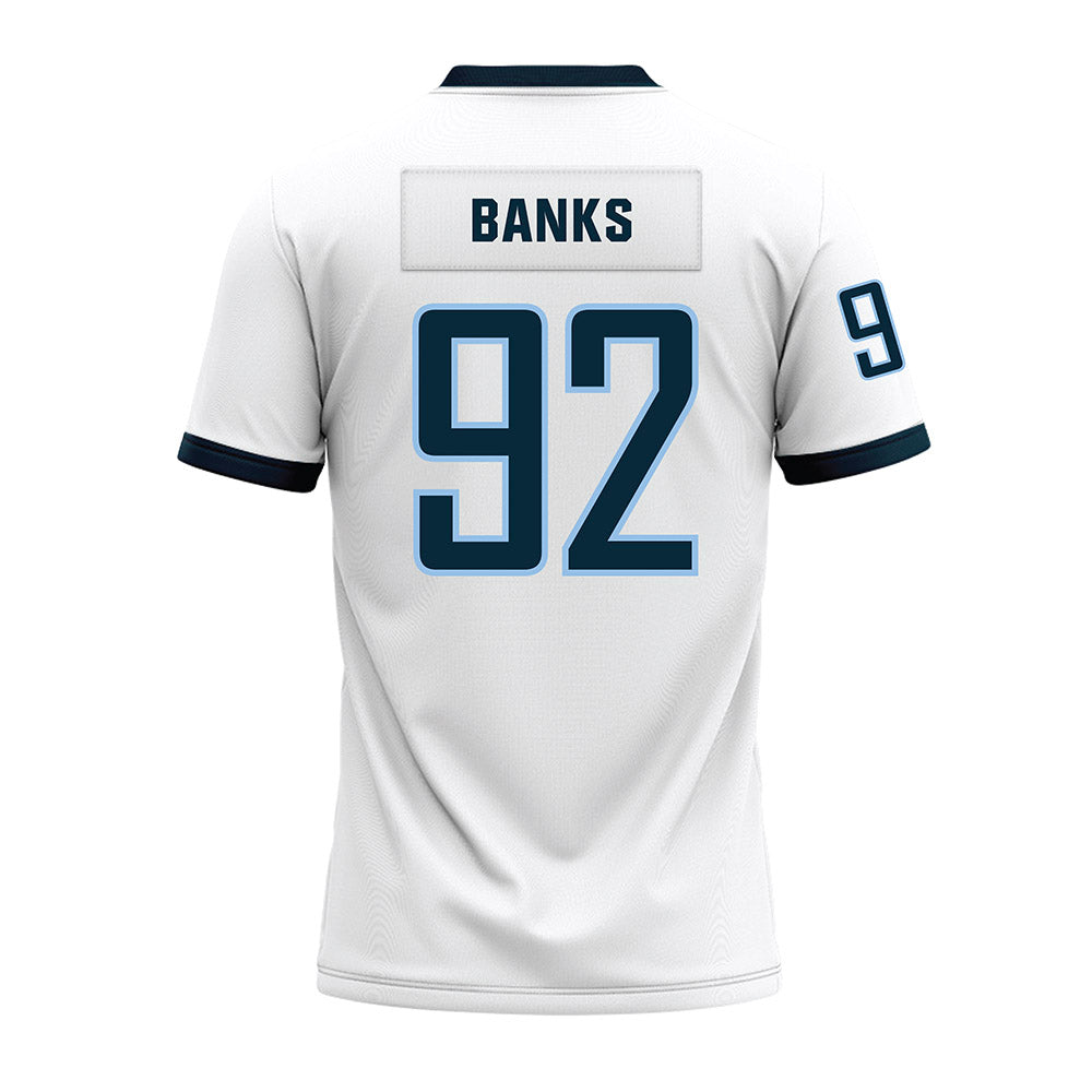 Old Dominion - NCAA Football : Lucas Banks - White Premium Football Jersey-1