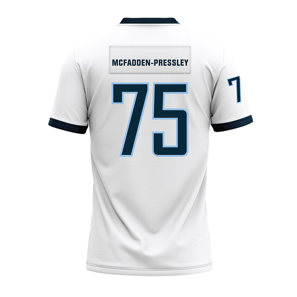 Old Dominion - NCAA Football : Lorenzo McFadden-Pressley - White Premium Football Jersey-1