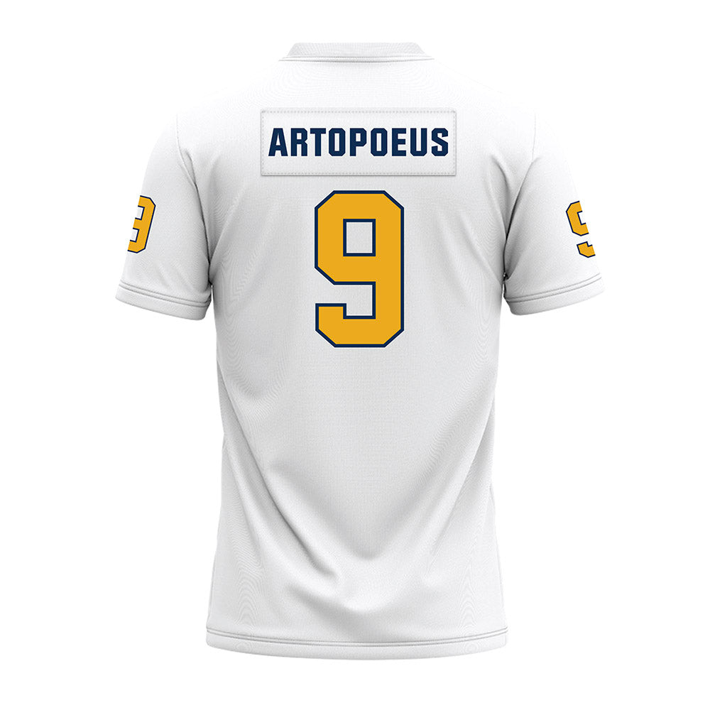 UTC - NCAA Football : Chase Artopoeus - White Premium Football Jersey