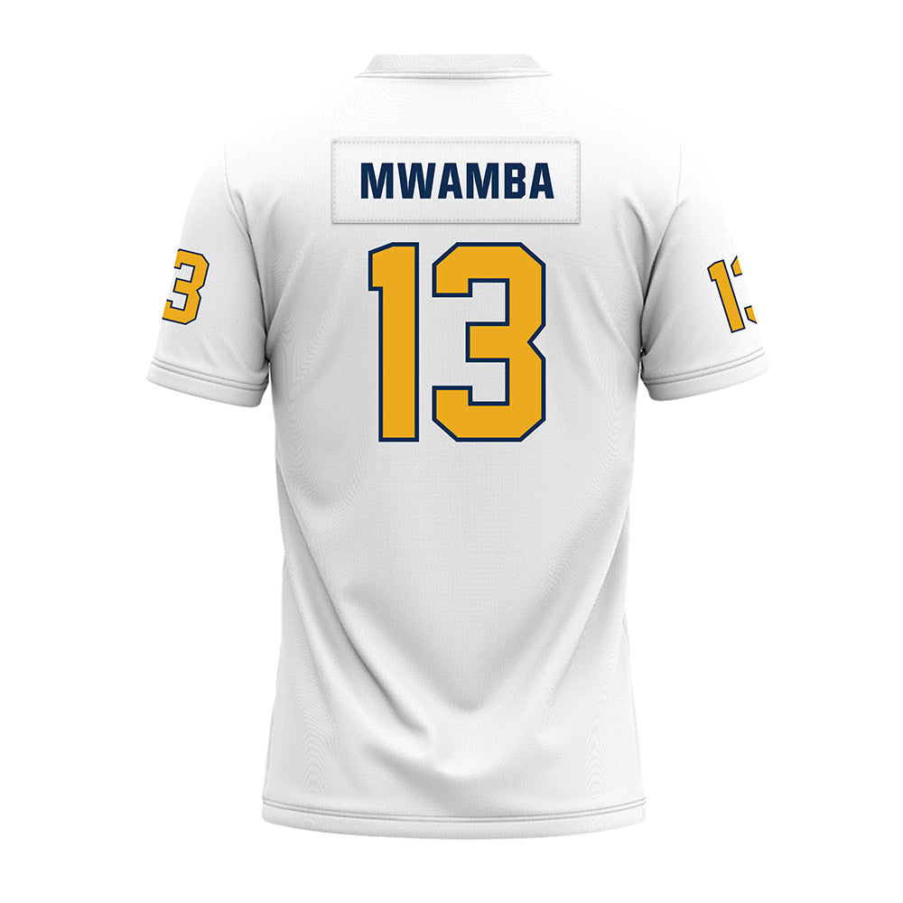 UTC - NCAA Football : Beni Mwamba - White Premium Football Jersey