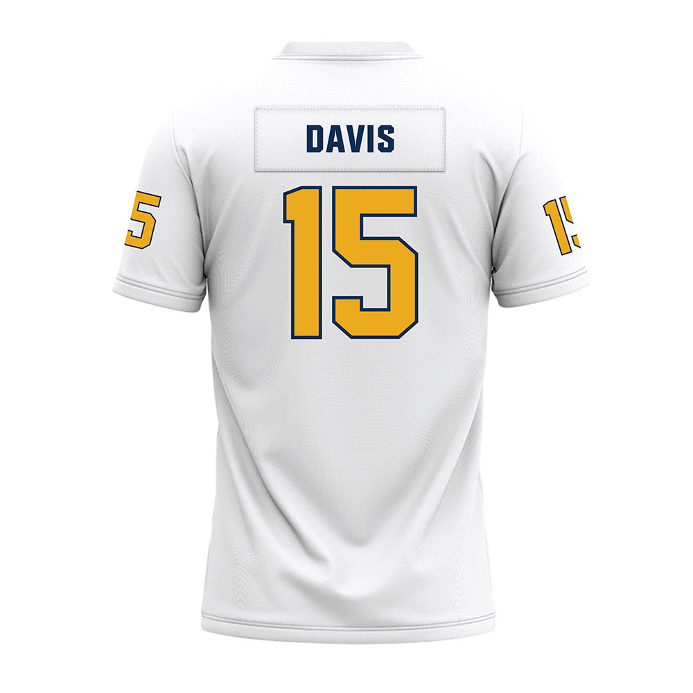 UTC - NCAA Football : Jordan Davis - White Premium Football Jersey-1