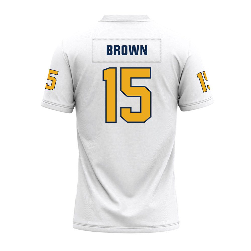 UTC - NCAA Football : Kam Brown - White Premium Football Jersey