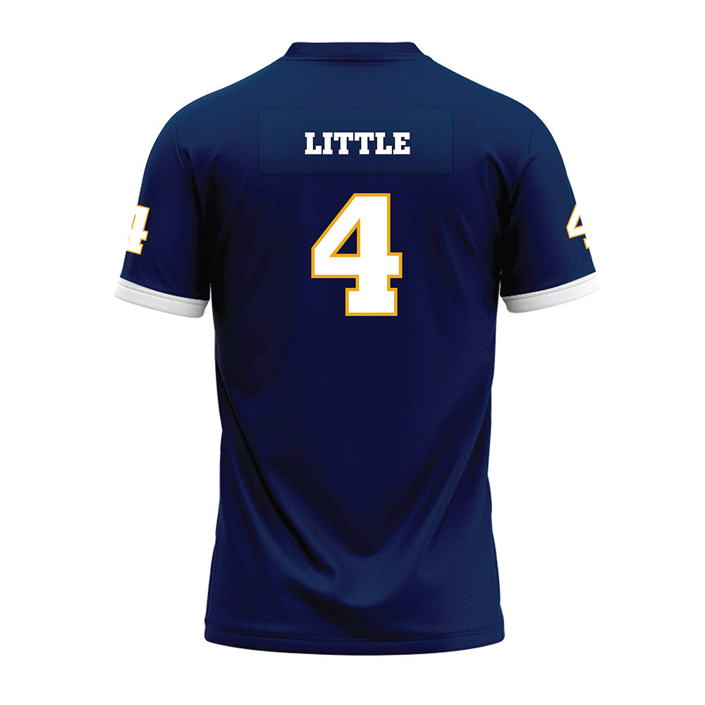 UTC - NCAA Football : AJ Little - Navy Premium Football Jersey-1