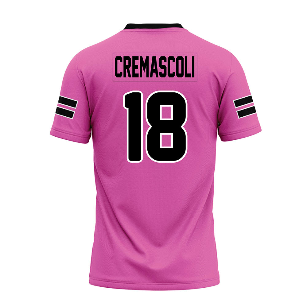 Ohio - NCAA Football : Miles Cremascoli - Pink Premium Football Jersey