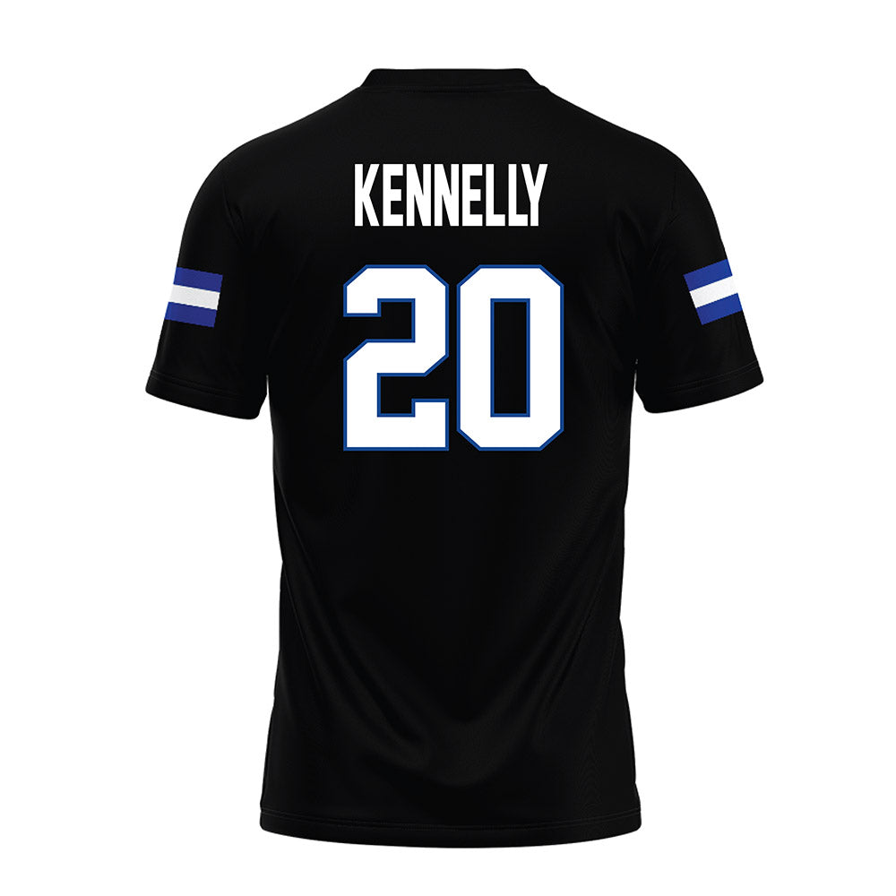 Grand Valley - NCAA Football : Ian Kennelly - Black Premium Football Jersey-1
