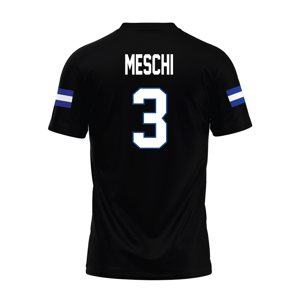 Grand Valley - NCAA Football : Vincenzo Meschi - Black Premium Football Jersey-1