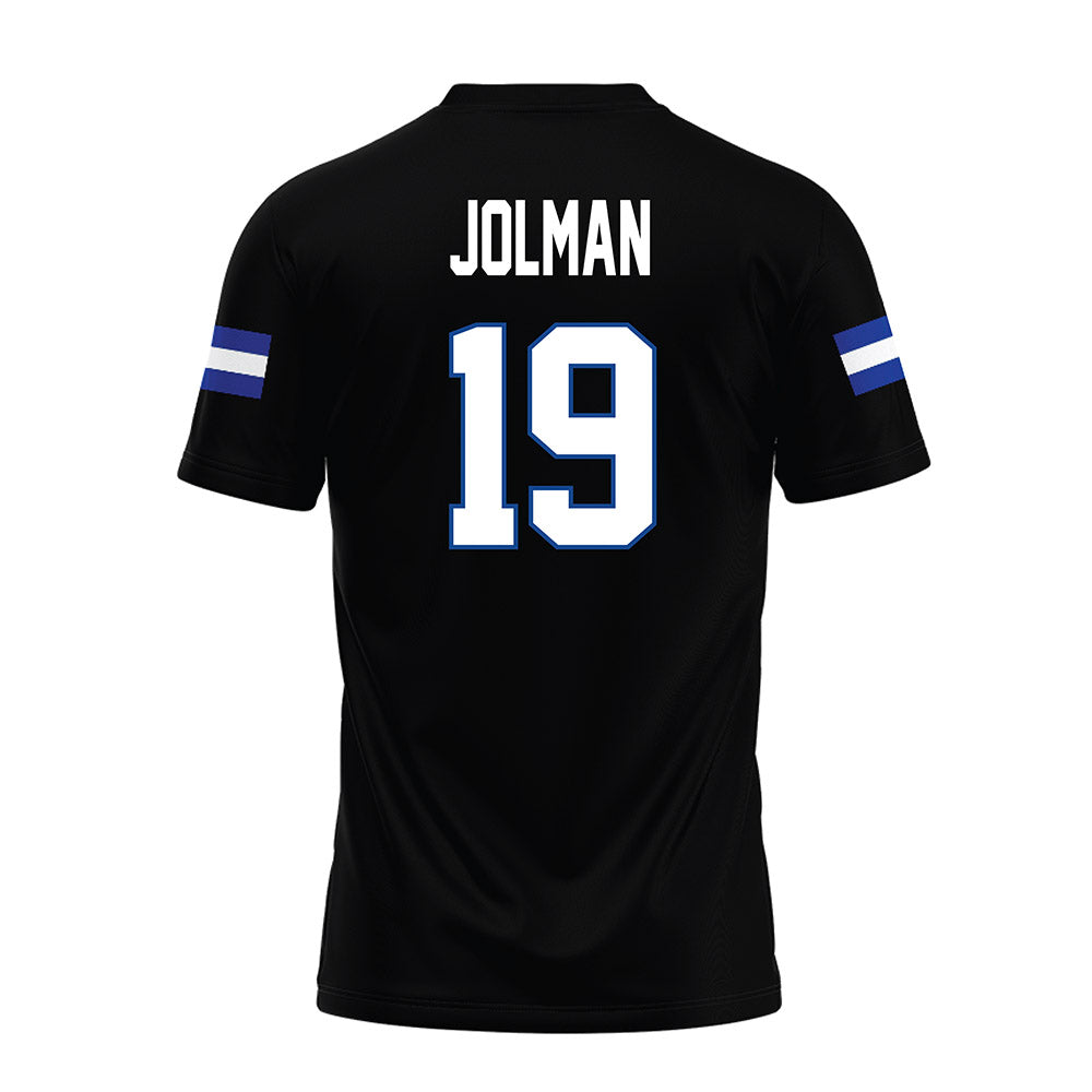 Grand Valley - NCAA Football : Paschal Jolman - Black Premium Football Jersey-1