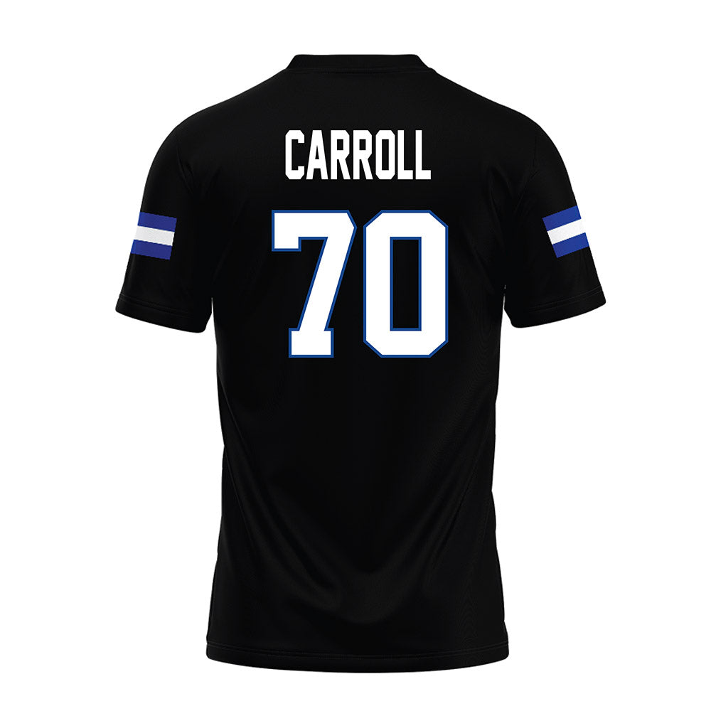 Grand Valley - NCAA Football : Garrett Carroll - Black Premium Football Jersey-1