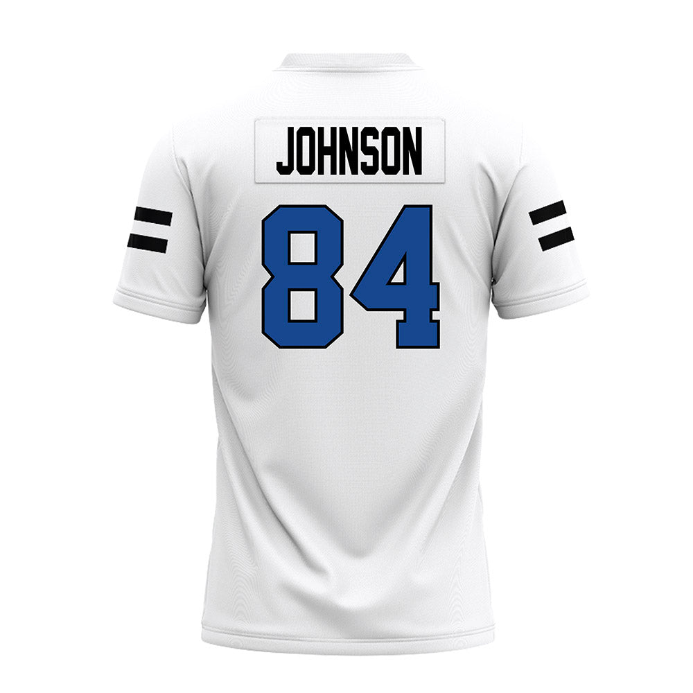 Grand Valley - NCAA Football : Jaylen Johnson - White Premium Football Jersey-1