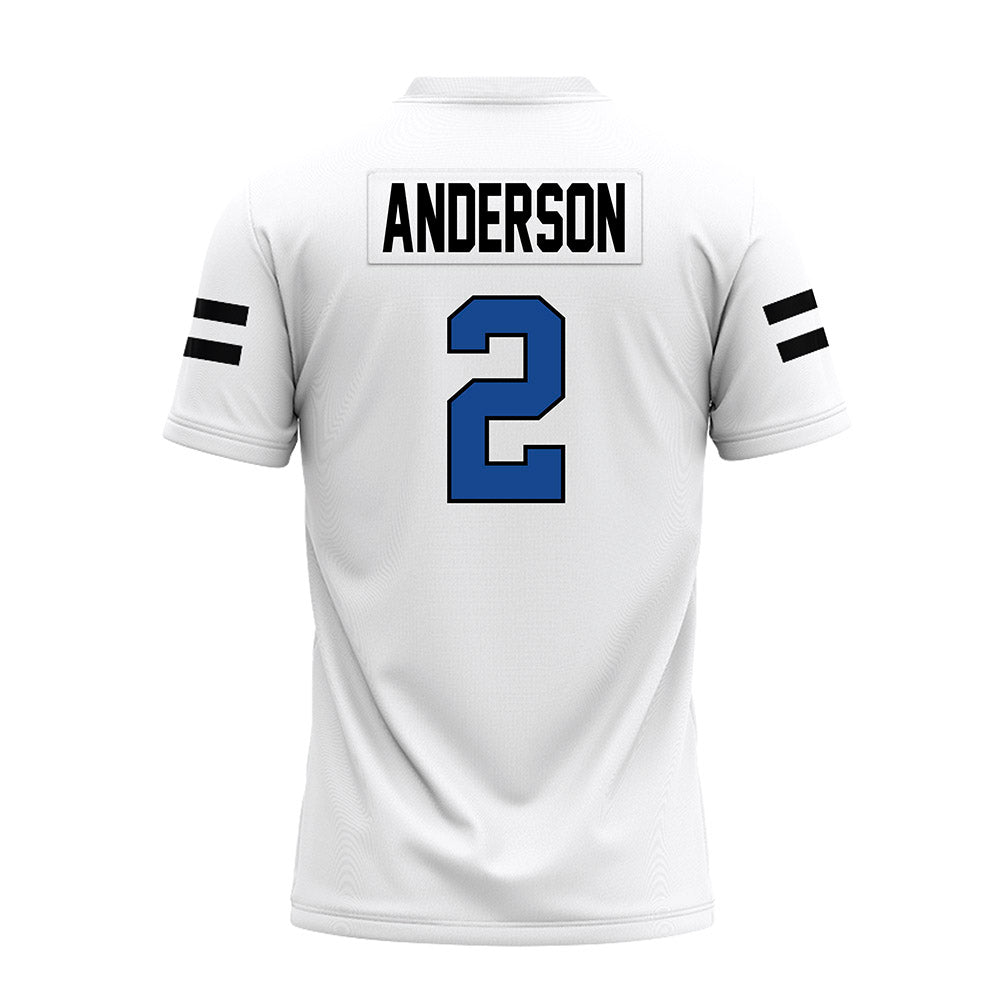 Grand Valley - NCAA Football : Josh Anderson - White Premium Football Jersey-1