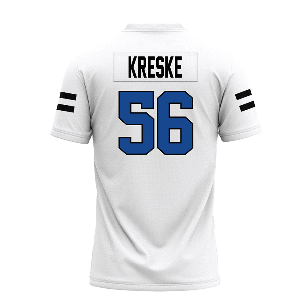 Grand Valley - NCAA Football : David Kreske - White Premium Football Jersey-1