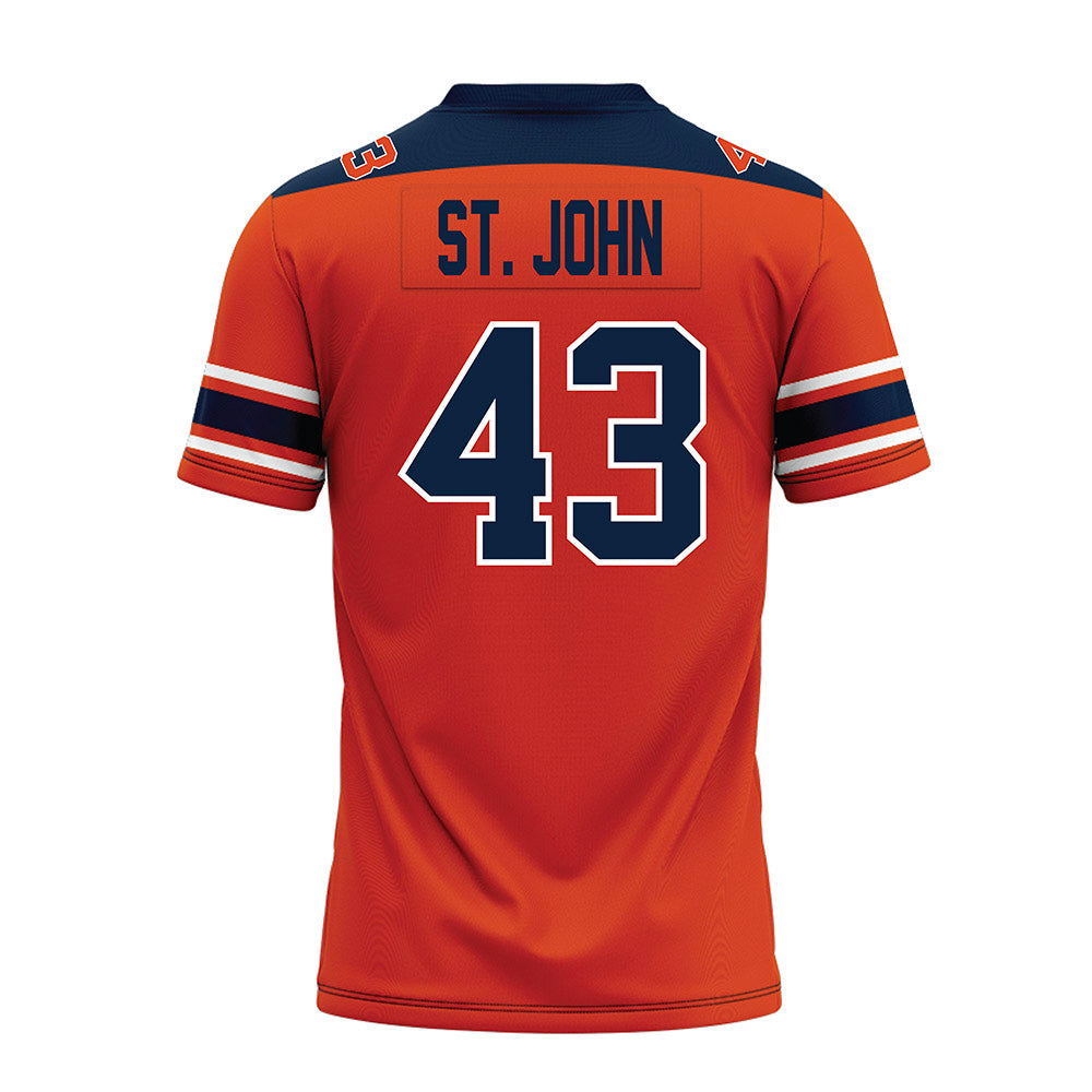 Syracuse - NCAA Football : Garvin St. John - Premium Football Jersey