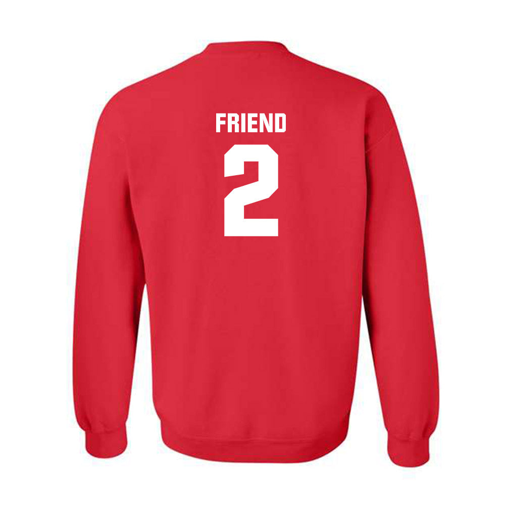 Tampa - NCAA Men's Lacrosse : Zack Friend - Classic Shersey Crewneck Sweatshirt-1