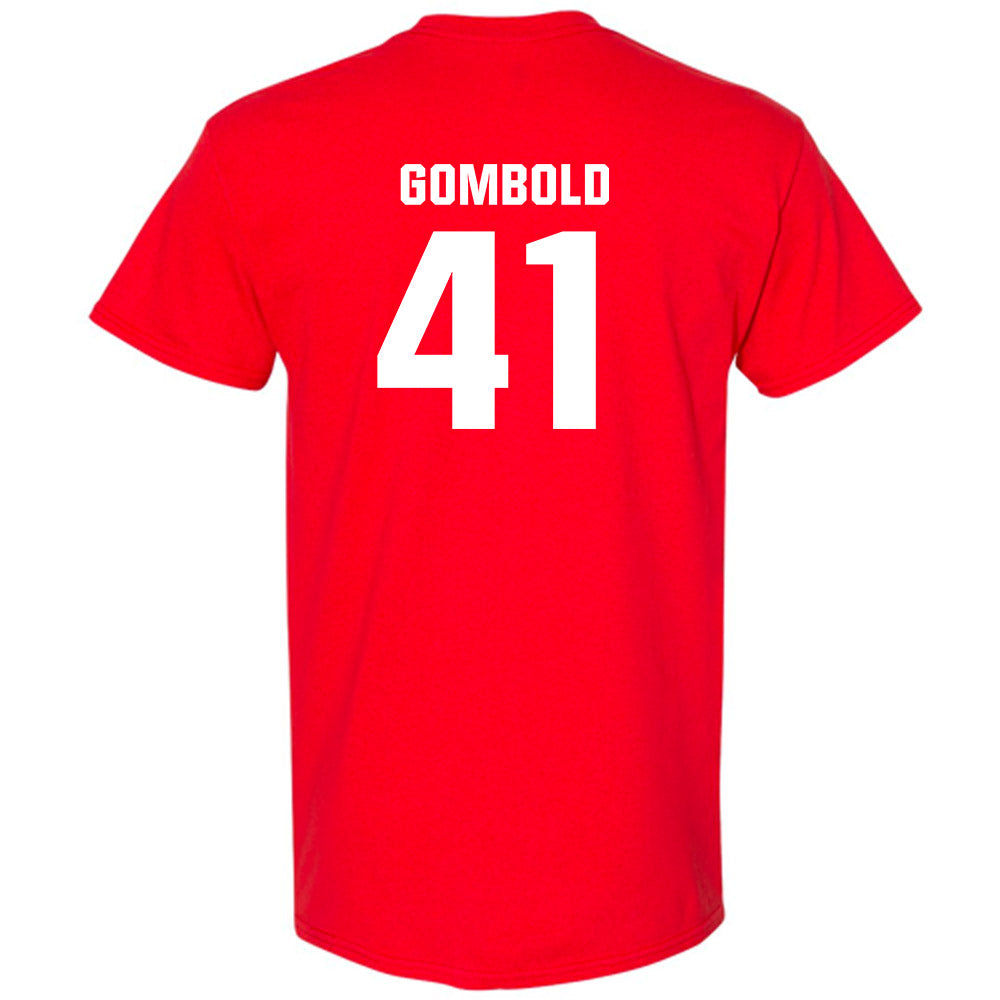 Tampa - NCAA Men's Lacrosse : Gordy Gombold - Classic Shersey T-Shirt-1