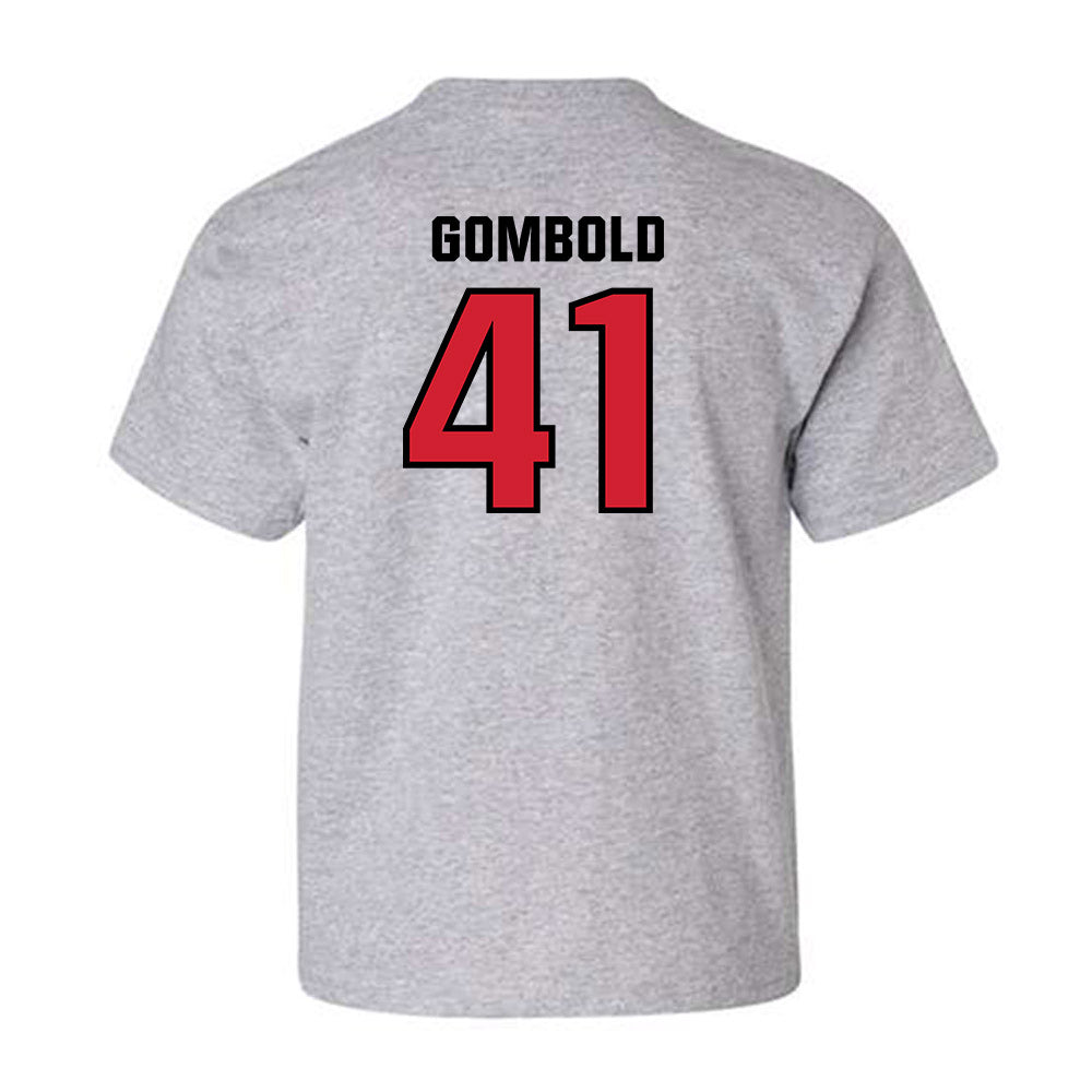 Tampa - NCAA Men's Lacrosse : Gordy Gombold - Classic Shersey Youth T-Shirt-1