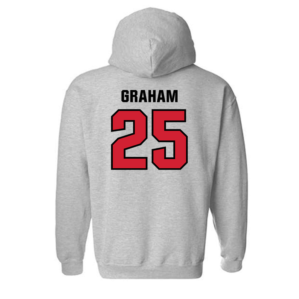 Tampa - NCAA Baseball : AJ Graham - Classic Shersey Hooded Sweatshirt-1