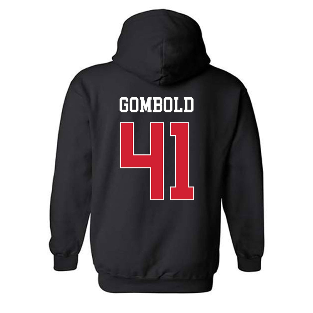 Tampa - NCAA Men's Lacrosse : Gordy Gombold - Classic Fashion Shersey Hooded Sweatshirt-1