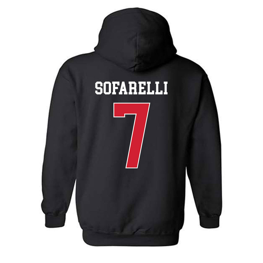 Tampa - NCAA Women's Volleyball : Madison Sofarelli - Classic Fashion Shersey Hooded Sweatshirt-1