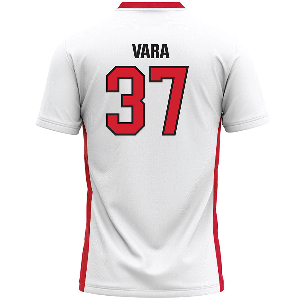 Tampa - NCAA Men's Lacrosse : Matthew Vara - White Lacrosse Jersey-1